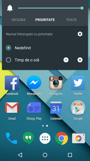 Silent Mode Android Lollipop